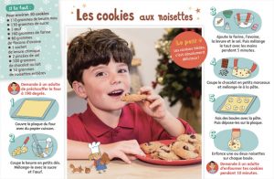 “5 recettes chocolatées”, Youpi, n° 351, décembre 2017. Conception et textes : Pablo Thiollier-Serrano. Photos : Philippe Ughetto. Illustrations : Marion Piffaretti.