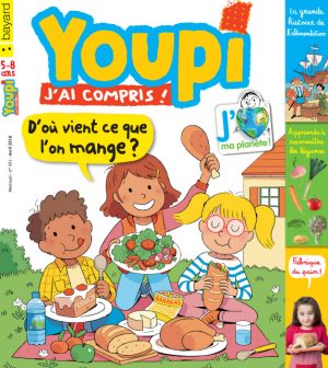 Couverture du magazine Youpi, j'ai compris ! n°331, avril 2016