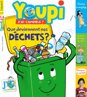 Couverture du magazine Youpi, j'ai compris ! n°343, avril 2017