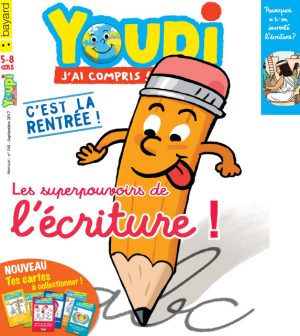 Couverture du magazine Youpi, j'ai compris ! n°348, septembre 2017