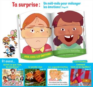 Un méli-mélo pour mélanger les émotions - Youpi, j'ai compris ! n°363, décembre 2018