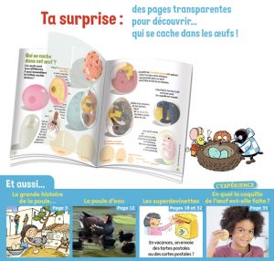 Youpi, j'ai compris ! n°390, mars 2021 - Tout sur la poule - Avec des pages transparantes pour découvrir qui se cache dans les œufs