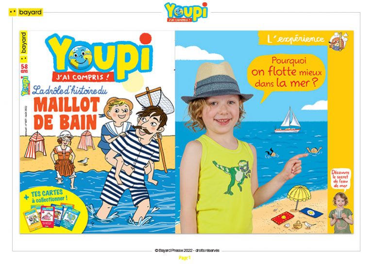 Pourquoi on flotte mieux dans la mer ? Youpi Doc