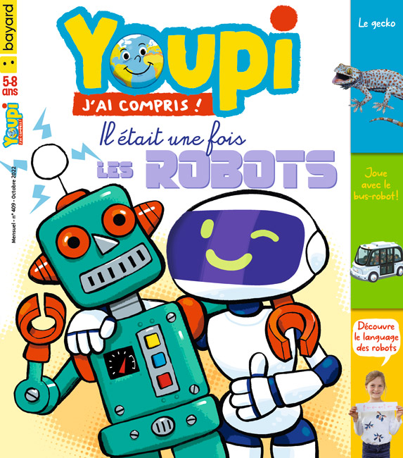 Expérience-jeu : comment ça fonctionne un robot ? - Youpi Doc