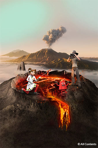 Concours - Dessine ton plus beau volcan ! © All Contents
