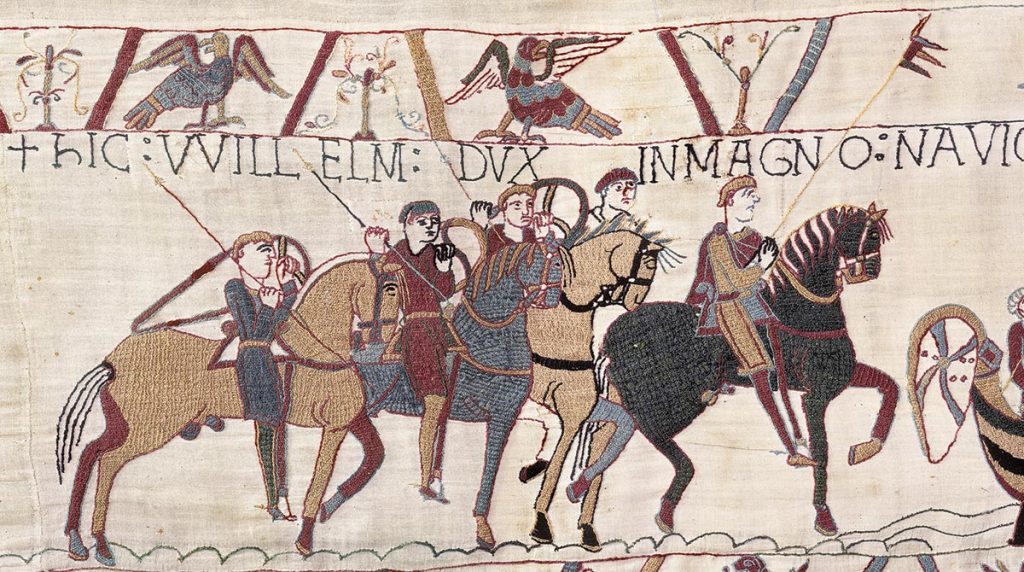 Concours chevaliers © Musée de la Tapisserie de Bayeux